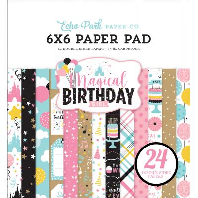 Echo Park Magical Birthday Girl Designpapier - Paper Pad
